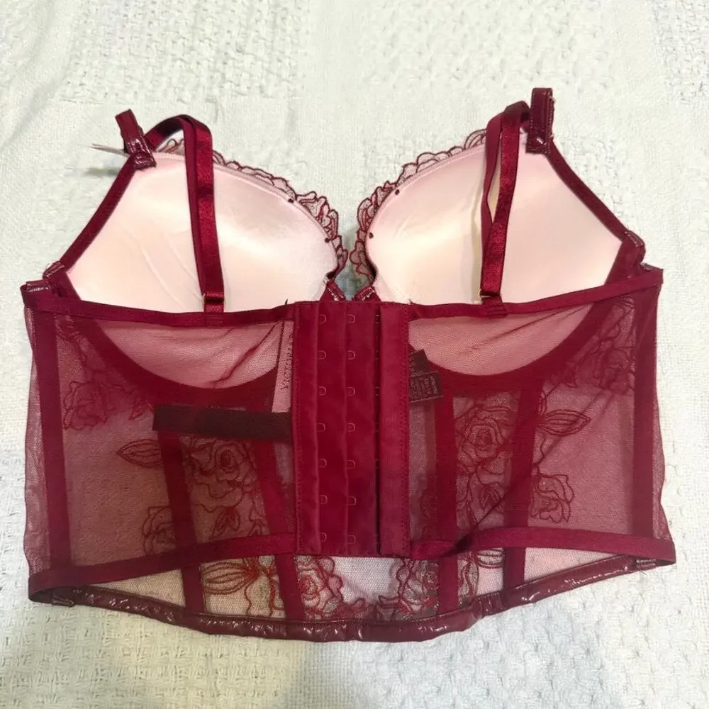 Victoria's Secret 36B Very Sexy Midnight Affair push-up corset BC3 3227 - Picture 6 of 10